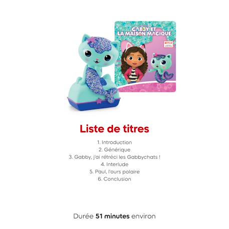 Tonies figurine la maison de gabby marine MULTICOLORE 3 - vertbaudet enfant 