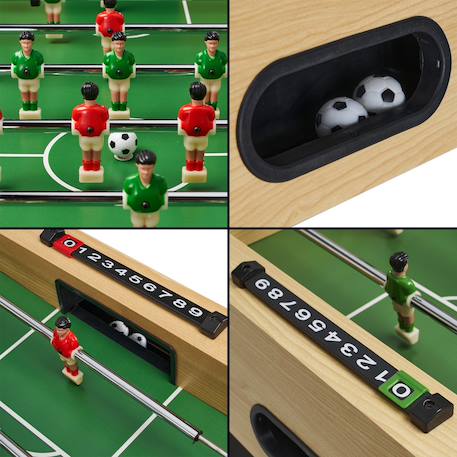 Kangui babyfoot enfant - 22 joueurs - 3 balles incluses - 2 à 4 joueurs Multicolor 3 - vertbaudet enfant 
