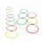 20 cerceaux rythmiques - jouet éducatif pour enfants Multi-coloured 1 - vertbaudet enfant 