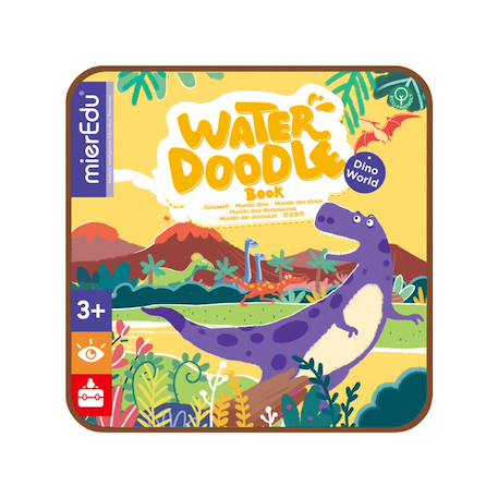 Peinture magique à l'eau - le monde des dinosaures Multicolor 1 - vertbaudet enfant 