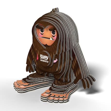 Puzzle 3d - sasquatch Bigfoot Brown 6 - vertbaudet enfant 