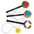 3 bilboquets en mousse - jouet éducatif pour enfants Multi-coloured 1 - vertbaudet enfant 