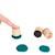 Set de tampons en bois, activité créative parent-enfant,  fruits Multicolor 3 - vertbaudet enfant 