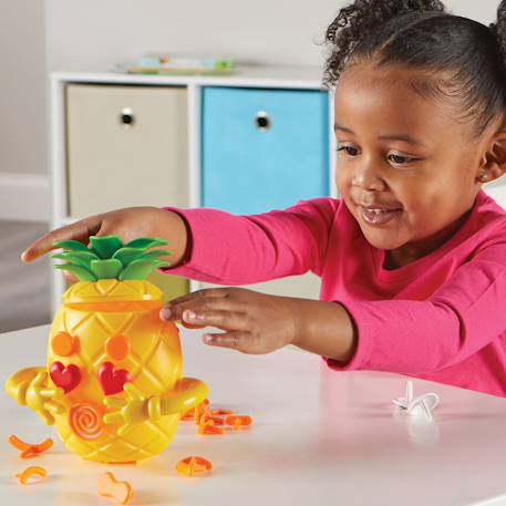 Grands sentiments ananas - jouet éducatif pour enfants Jaune 6 - vertbaudet enfant 