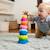 Jouet empilable Tobbles neo - la pyramid'oeufs dès 6 mois Multicouleur 5 - vertbaudet enfant 