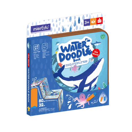 Peinture magique à l'eau - le monde marin Multicolor 3 - vertbaudet enfant 