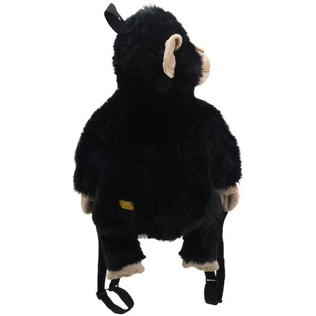 Sacà dos animal - chimpanzé 42cm Black 3 - vertbaudet enfant 