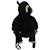 Sacà dos animal - chimpanzé 42cm Black 3 - vertbaudet enfant 
