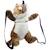 Sacà dos animal - tigre 42cm Orange 1 - vertbaudet enfant 