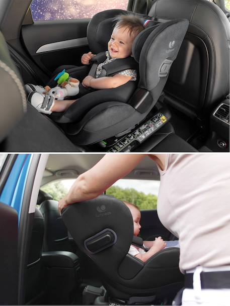 Siège auto dos route pivotant r129 i-size 40-105 cm softness® gaïa+ Cappuccino+Carbon+Garden+Ocean+Passion 11 - vertbaudet enfant 