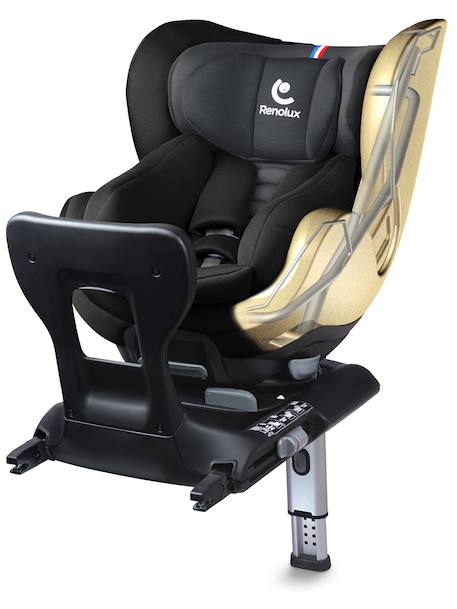 Siège auto dos route pivotant r129 i-size 40-105 cm softness® gaïa+ Cappuccino+Carbon+Garden+Ocean+Passion 10 - vertbaudet enfant 