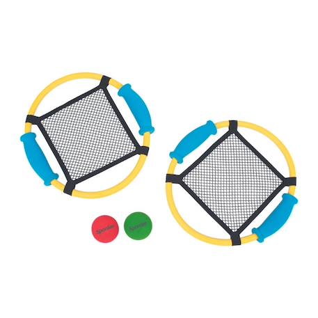 Raquettes mini trampolines - jouet éducatif pour enfants Multi-coloured 2 - vertbaudet enfant 