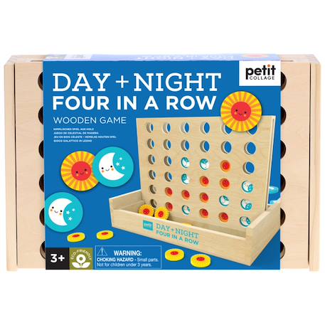 Jeu en bois Day & Night – 4 en ligne dès 5 ans Multicolor 4 - vertbaudet enfant 