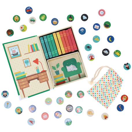 Boîte à histoires créatives – jeu d’imagination dès 5 ans Multicolor 2 - vertbaudet enfant 