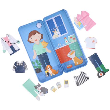Coffret vétérinaire – jeu d’imitation pour enfants Multicolor 3 - vertbaudet enfant 