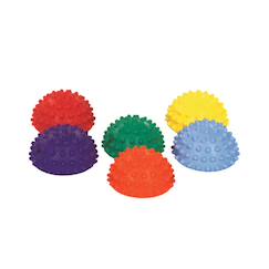 Jouet-Premier âge-Lot de 6 pierres hérissons - jouet éducatif pour enfants