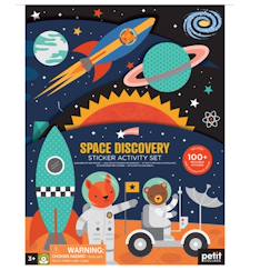 Jouet-Activités artistiques et musicales-Autocollants reutilisables set - découverte de l'espace