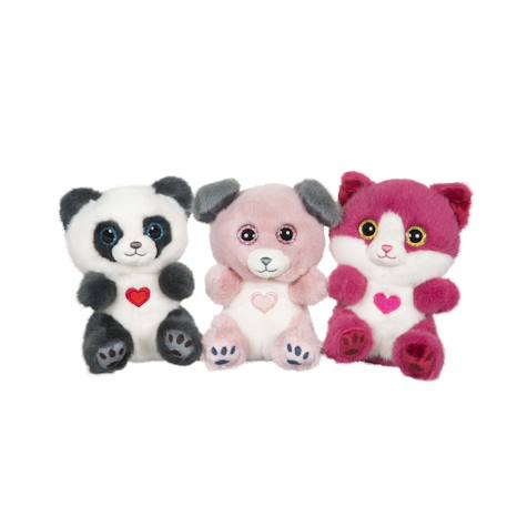 Peluche chien Cutydoos love 13 cm Blanc 2 - vertbaudet enfant 