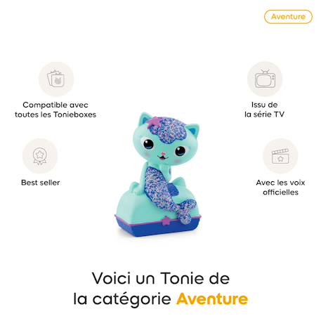 Tonies figurine la maison de gabby marine MULTICOLORE 2 - vertbaudet enfant 