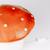 Grande lampe veilleuse champignon peinte à la main Blanc, orange 4 - vertbaudet enfant 