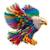 Puzzle en bois Aigle Lumineux 250 pièces – activité artistique et relaxante Multicolor 2 - vertbaudet enfant 
