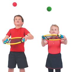 Jouet-Raquettes mini trampolines - jouet éducatif pour enfants