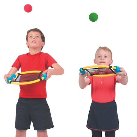 Raquettes mini trampolines - jouet éducatif pour enfants Multi-coloured 1 - vertbaudet enfant 