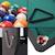 Table de billard pliable  pour toute la famille avec accessoires inclus Vert 4 - vertbaudet enfant 