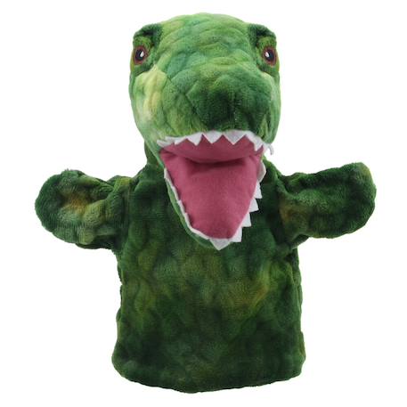 Marionnette Dinosaure Puppet buddies - T-rex Green 1 - vertbaudet enfant 