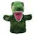 Marionnette Dinosaure Puppet buddies - T-rex Green 1 - vertbaudet enfant 