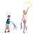 Lot de 6 anneaux à rubans - jouet éducatif pour enfants Multi-coloured 1 - vertbaudet enfant 