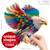 Puzzle en bois Aigle Lumineux 250 pièces – activité artistique et relaxante Multicolor 5 - vertbaudet enfant 
