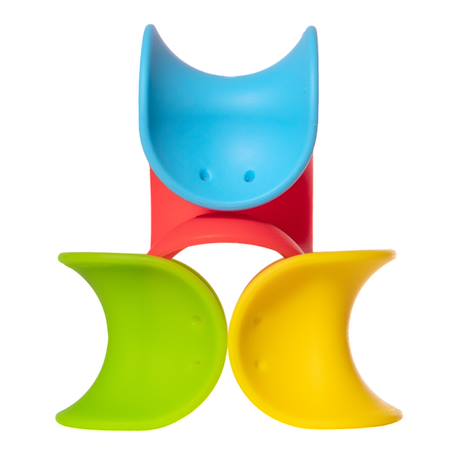 Ensemble créatif Ulu – jeu de construction coloré et durable dès 3 ans Blue;green;red;yellow 4 - vertbaudet enfant 