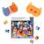 Decoder puzzle - aventures de chat Multicolor 1 - vertbaudet enfant 