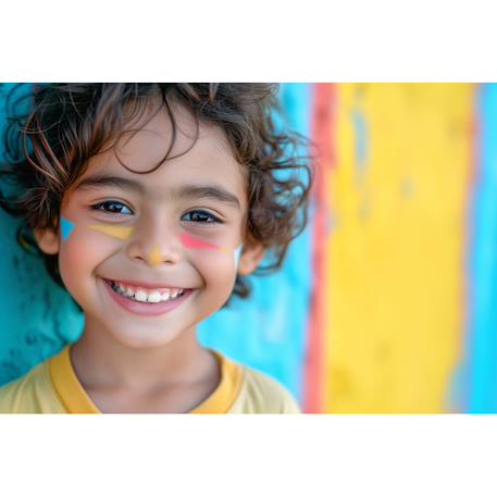 Crayons de couleur pour visage et mains Multicolor 3 - vertbaudet enfant 