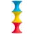 Jeu de construction Tulu – blocs flexibles et colorés dès 3 ans Blue;red;yellow 1 - vertbaudet enfant 