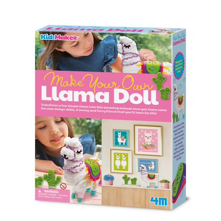 Kit fabrication poupée lama de 24 cm Multicolor 1 - vertbaudet enfant 