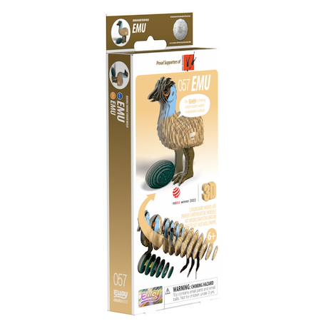 Puzzle 3d - émeu Brown 2 - vertbaudet enfant 