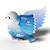 Puzzle 3d - pigeon Blue 6 - vertbaudet enfant 