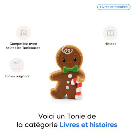 Tonies figurine petit biscuit MULTICOLORE 2 - vertbaudet enfant 