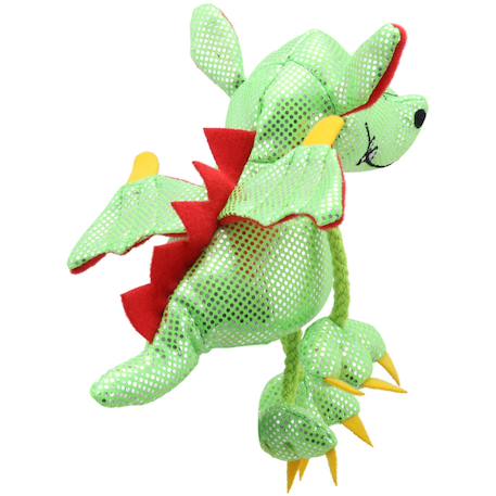Marionnette à doigts - dragon vert Multicolor 3 - vertbaudet enfant 