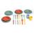 Set de vaisselle durable Re:line – 24 pièces en plastique 100 % recyclé Multicolor 3 - vertbaudet enfant 