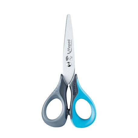 Ciseaux ergonomiques gauchers - jouet éducatif pour enfants Multi-coloured 1 - vertbaudet enfant 