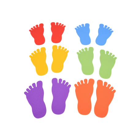 Traces de pas - 6 paires - jouet éducatif pour enfants Multi-coloured 1 - vertbaudet enfant 