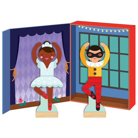 Dress up aimante - danseurs de ballet Multicolor 1 - vertbaudet enfant 
