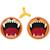 Jeu de disques à main - tigre et lion Multicolor 1 - vertbaudet enfant 