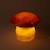 Lampe veilleuse artisanale champignon Blanc, orange 5 - vertbaudet enfant 