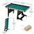 Table de billard pliable  pour toute la famille avec accessoires inclus Vert 2 - vertbaudet enfant 