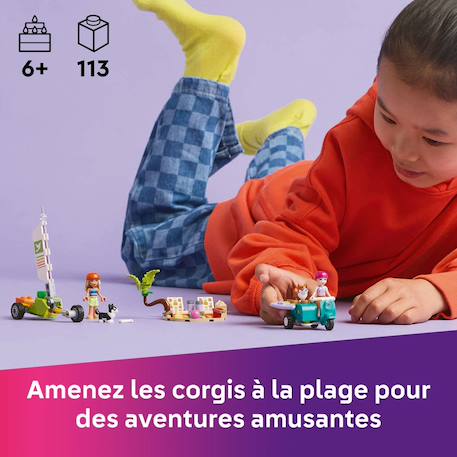 Friends chiens surfeurs et aventures en scooter 42641 Multicolore 3 - vertbaudet enfant 