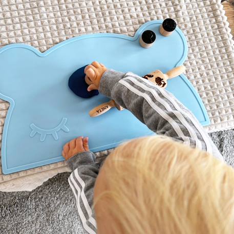 Jeu de tampons en bois Zoo Animals – activité créative parent-enfant - animaux du zoo Multicolor 4 - vertbaudet enfant 